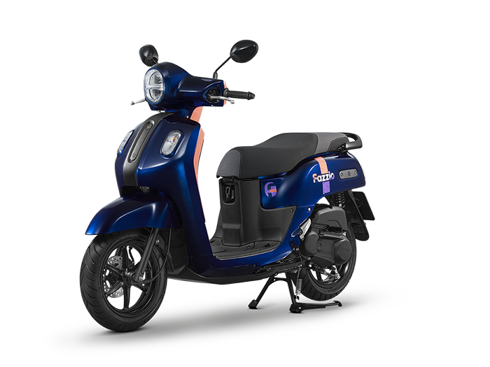 YAMAHA Fazzio 125CC.(สตาร์ทมือ-ล้อแม็ก-ดิสก์เบรก) 2022_07 BKF100